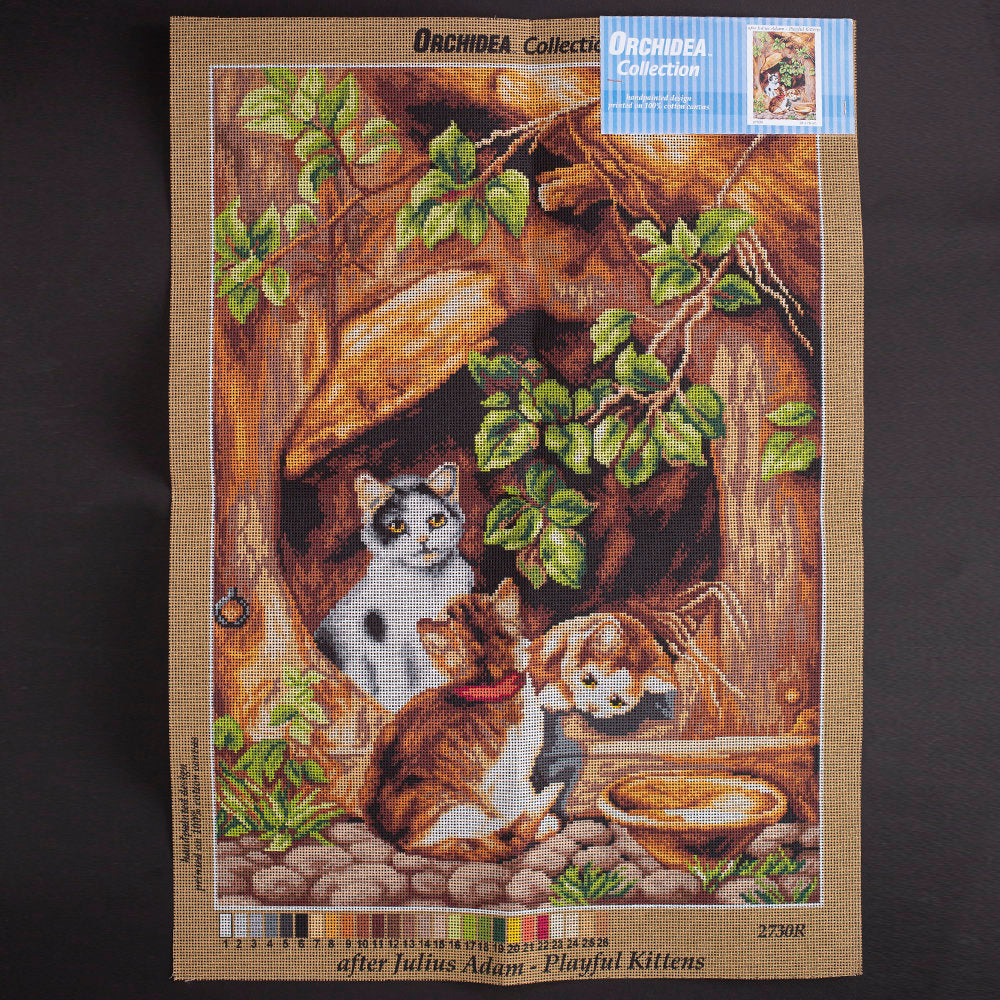 Orchidea 50x70cm Julius Adam Baskılı Goblen - 2730R